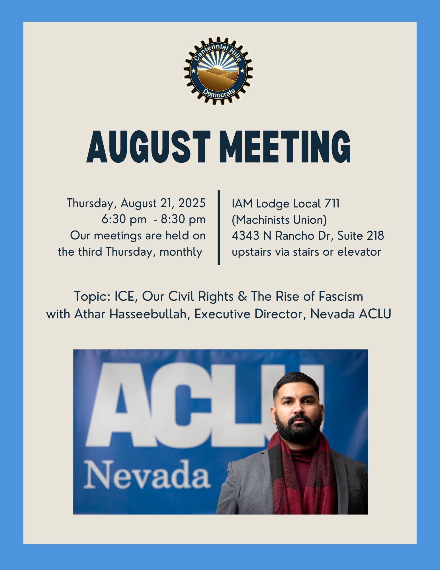 2025 August Meeting