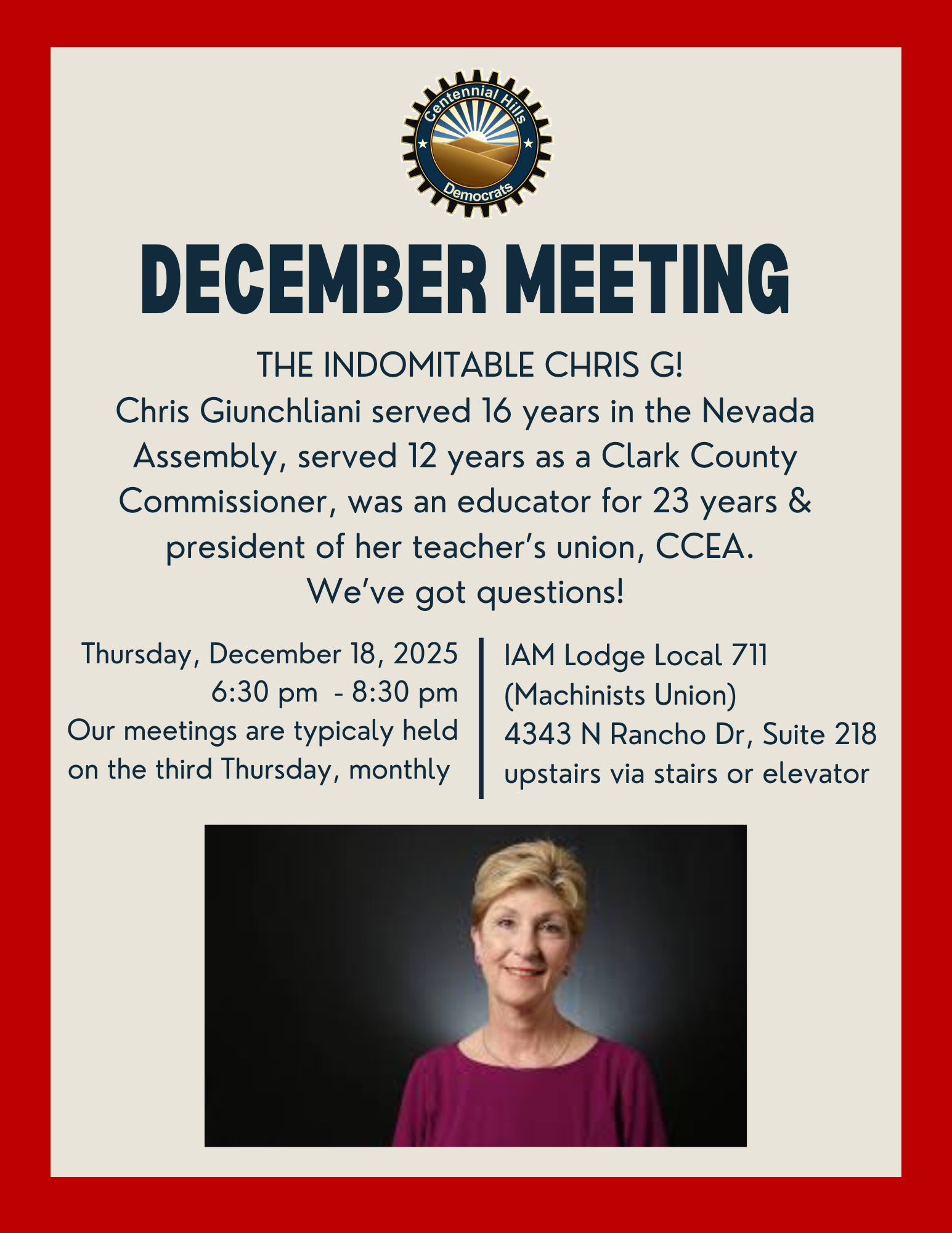 December 2025 Meeting