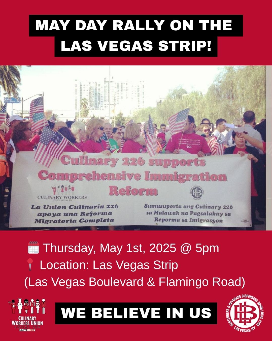Culinary May Day Rally 2025