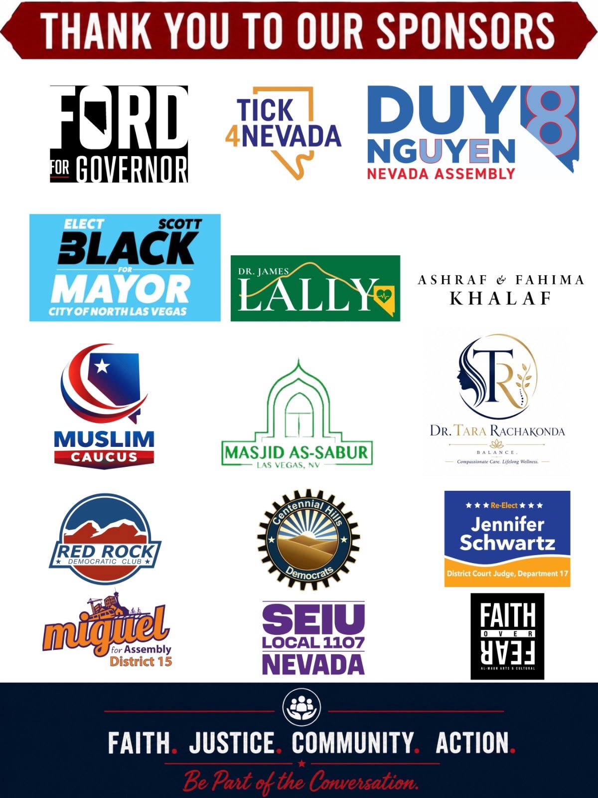 muslim conference sponsors