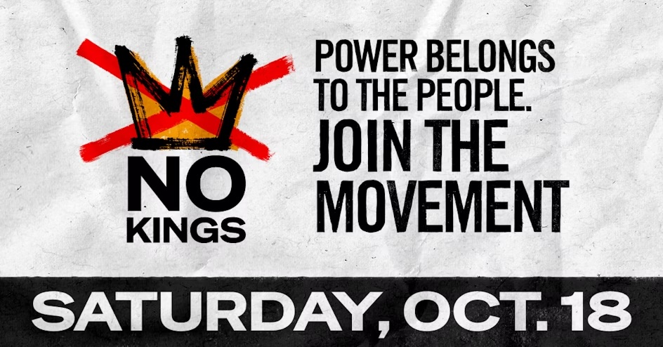 NO KINGS OCTOBER