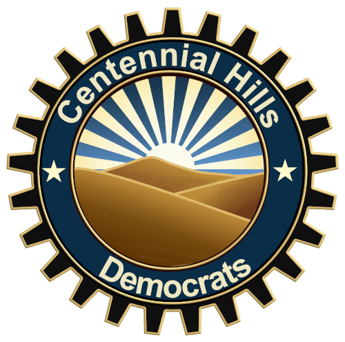 Centennial Hills Democratic Club Logo (inverse)